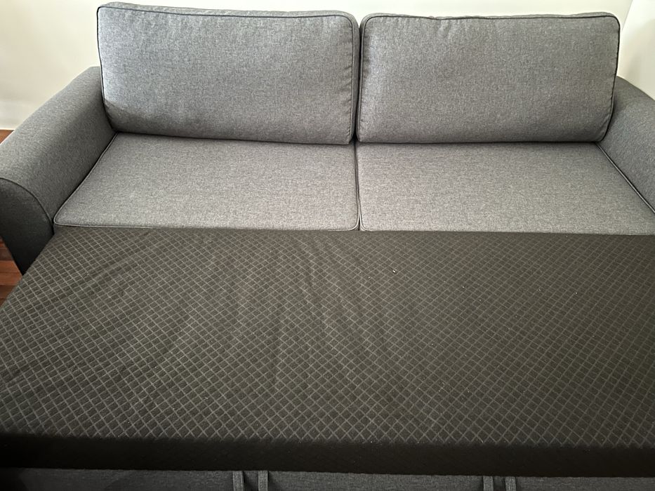 Sofa-cama 3 lugares como novo