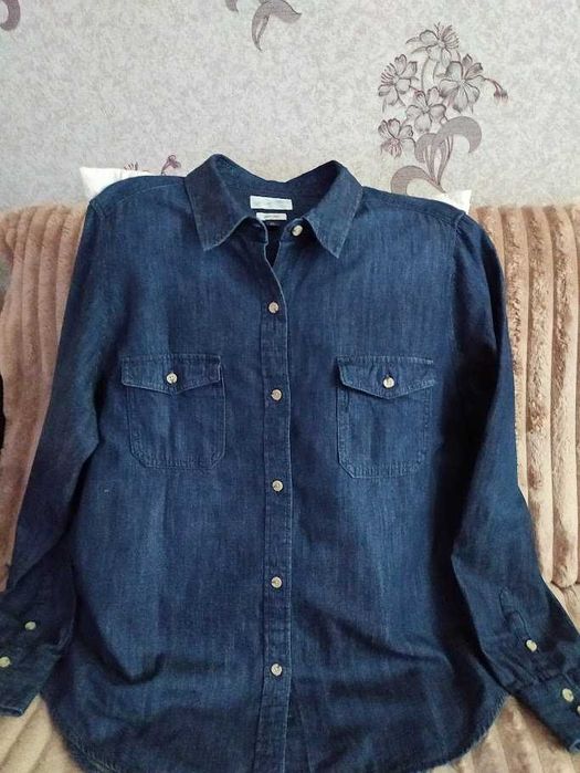 Рубашка джинсова жіноча, розмір XXL