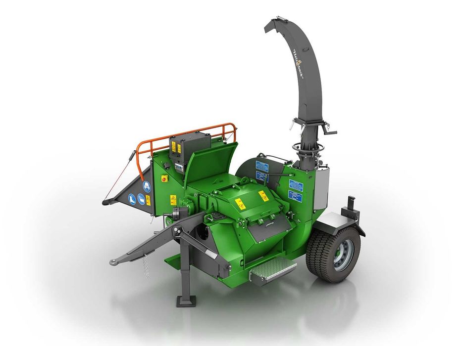 Rębak HEIZOHACK HM 6-300 –30CM  pod WOM, podwozie wleczone