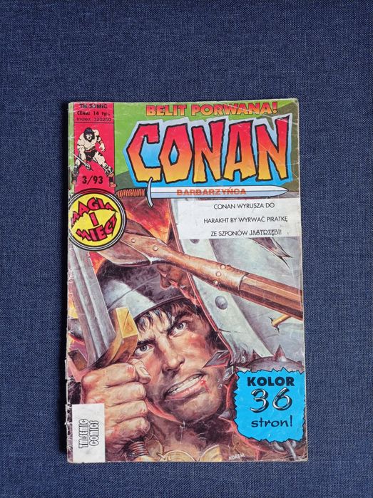 Conan barbarzyńca komiks 3/93