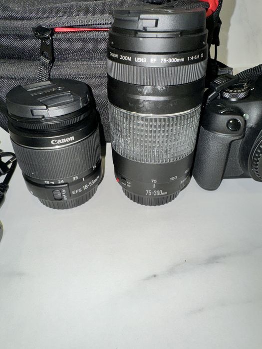 Kit Canon Eos 2000d + 18-55 IS STM + 75-300 DC STM