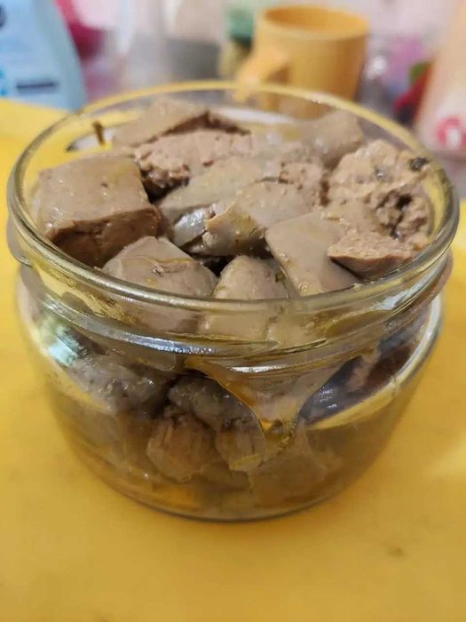 Печінка ската чорноморського зі спеціями (консервована) 500грам