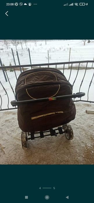 дитяча каляска для двійняток teutonia