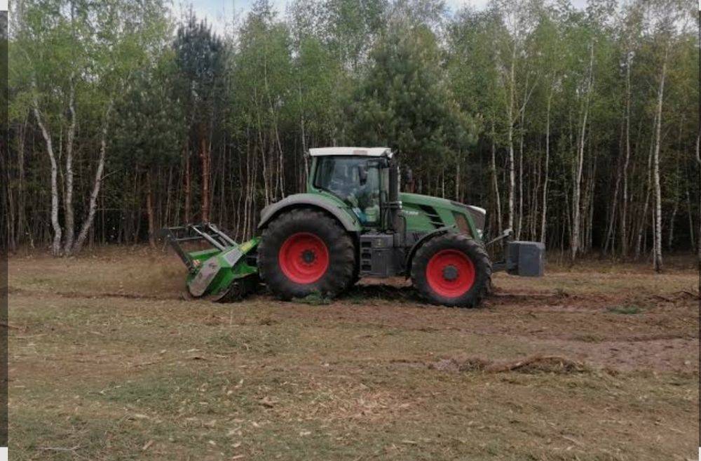 Usługi leśne karczowanie czyszczenie działek.. Mulczer leśny...