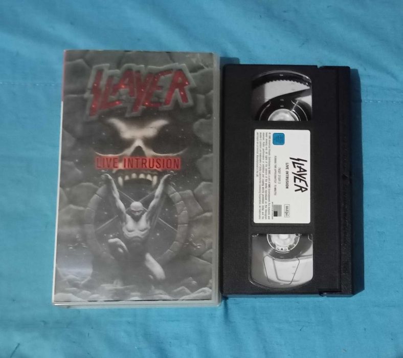 ---» 3 VHS Metal (Iron Maiden, Sepultura e Slayer) «---
