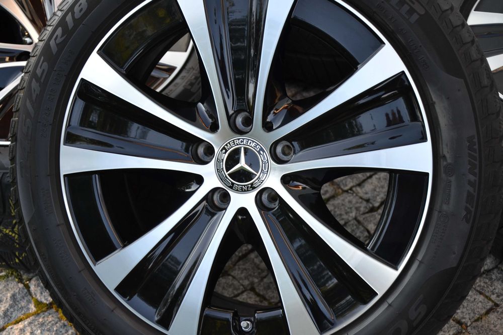 MERCEDES E W213 T213 COUPE C238 MO Pirelli Oryg Koła Zima Przód Tył ...
