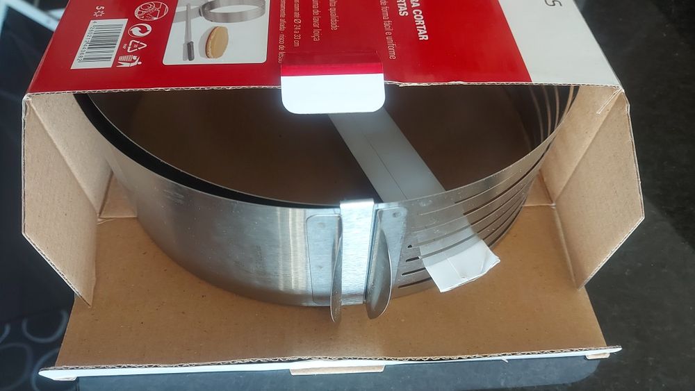 Conjunto de peças p laminar bolos NOVO