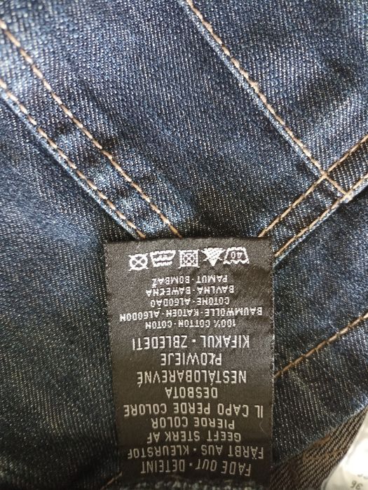 jeansowa szmizjerka sukienka tunika S/M