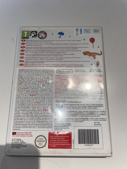 Jogo  WII Play Motion para a consolo WII