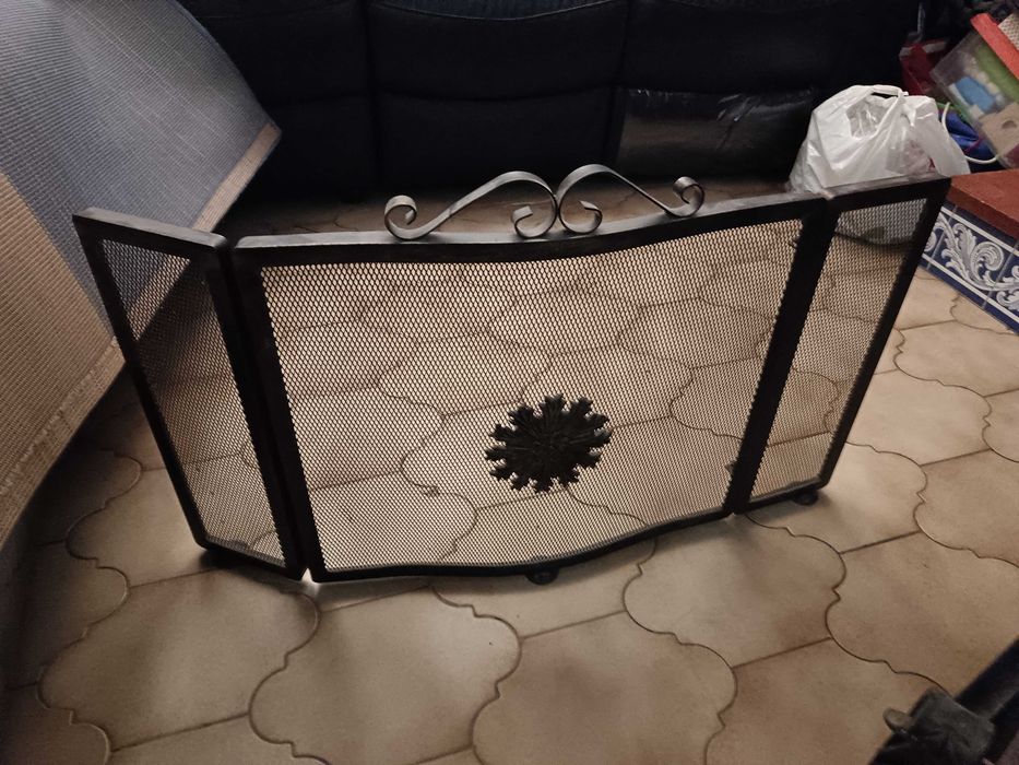 Rede protetora lareira