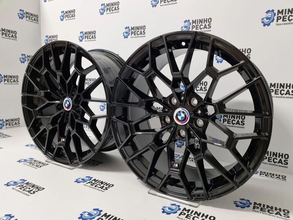Jantes BMW Novo M4 CSL 827M em 19 Preto Brilho (5x120)