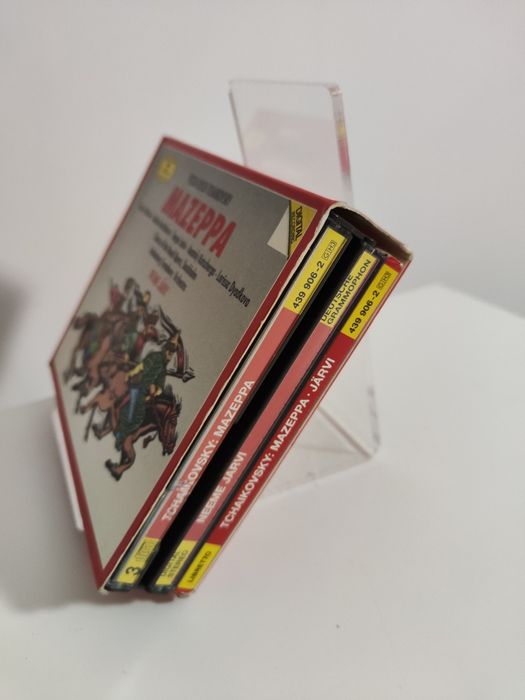 Peter Ilyich Tchaikovsky Mazeppa Neeme Järvi CD + książka