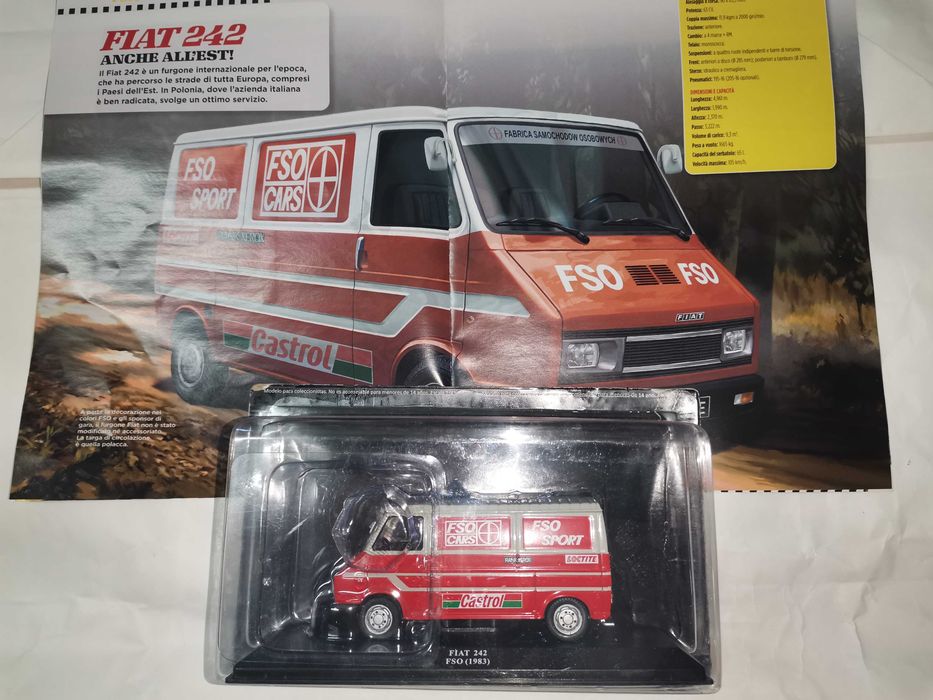 Fiat 242 - Team FSO sport Escala 1 :43