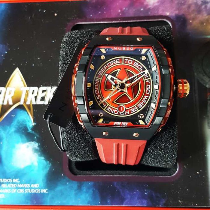 Nubeo Star Trek - Série Limitada-Automático (nº 090 de 200 uni.) RARO
