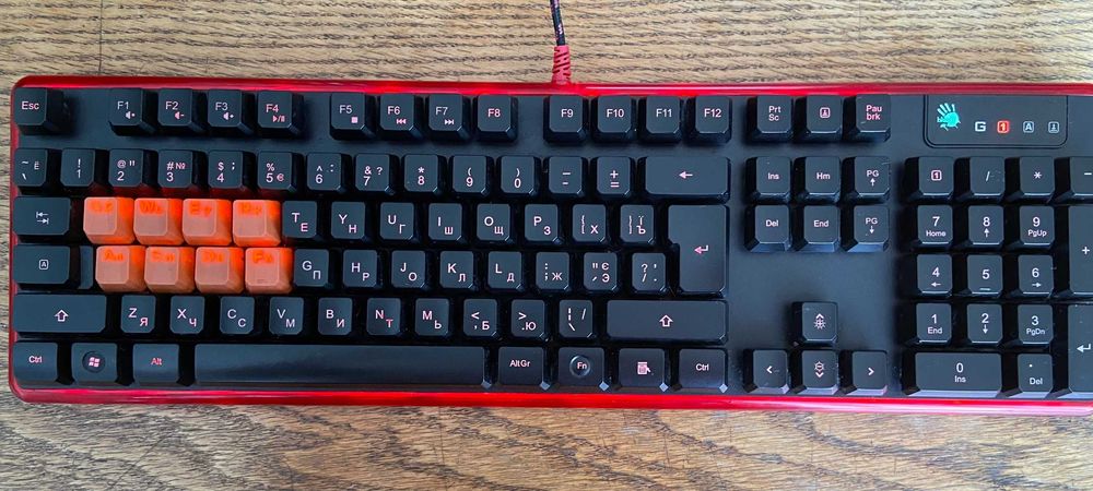 bloody b2278 Игровая клавиатурА
