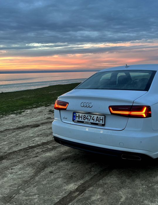 Задні стопи LED - Audi A6 C7 (седан, рестайлинг 2016рік) -  США