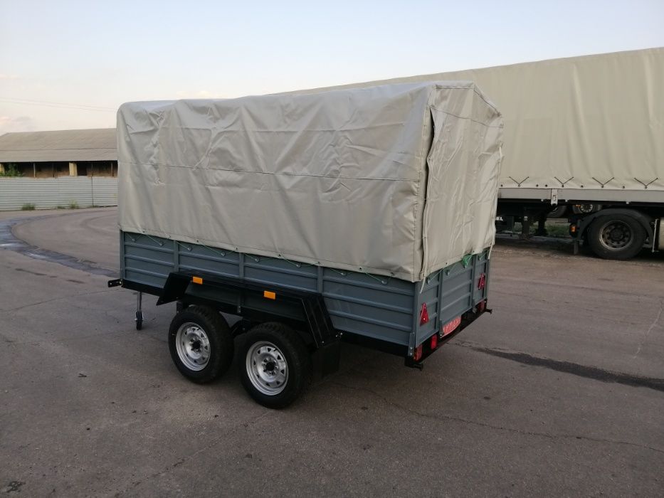 Кременчуцький Двохосний Легковий Причеп. Кремінь+ 2760*1560 посилений