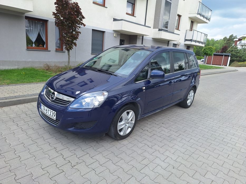 Opel Zafira B Lift 7-osob. Bezwypadkowy