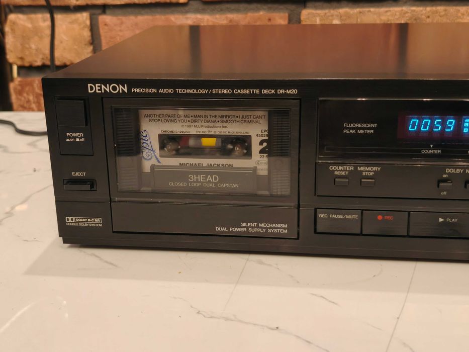 DENON DR-M20 ! Porządny magentofon 3 głowicowy ! OKAZJA