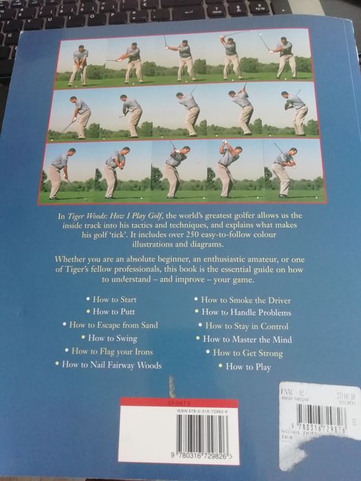 Livro Tiger Woods