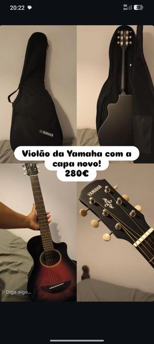 Violão Yamaha novo