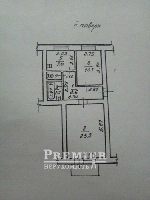 2-комнатная квартира по адресу (площадь 54 м²) - Atlanta.ua - фото 8