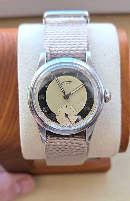 Tissot Bullseye  z 1944 roku II Wojna Światowa  Vintage