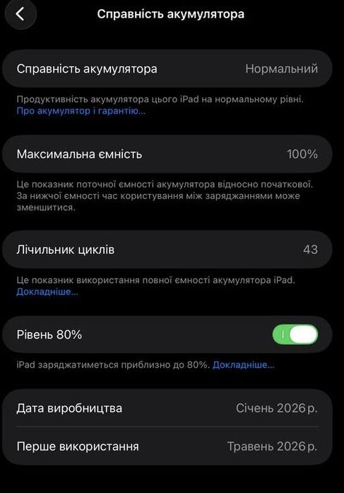 Apple Ipad air M4 2026 11" 128 wi-fi гб 100% батарея