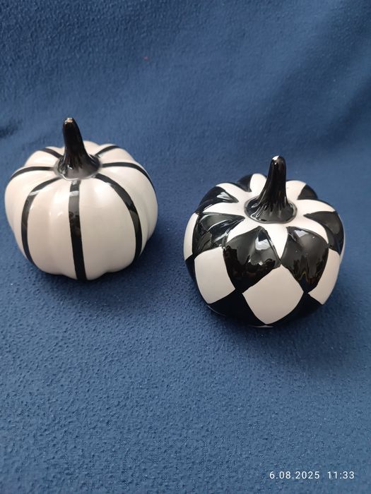 Ceramiczne dynie porcelana halloween