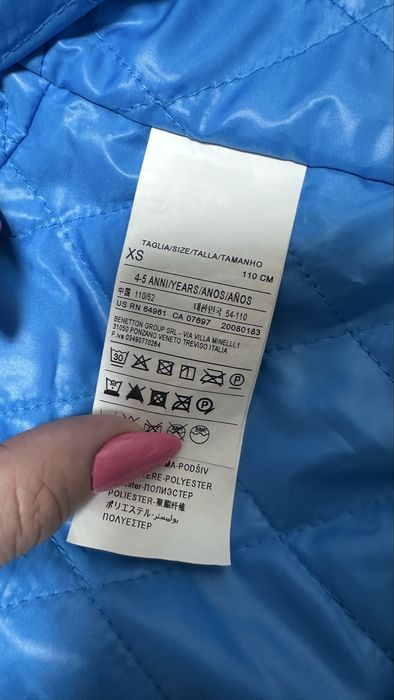 Вітрівка United colors of benetton для 4-5 років