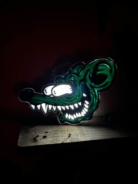 Luminária Rat Fink