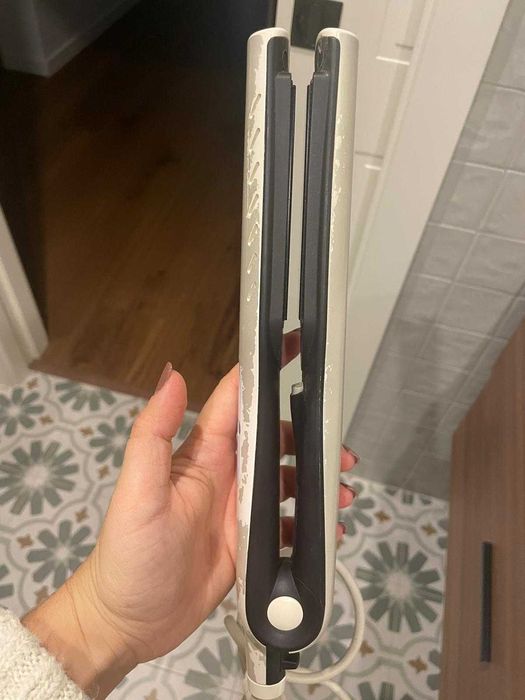 Placa de alisamento de cabelo