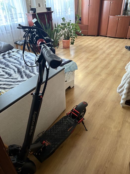 Електросамокат Kugoo Kirin M4 Pro Plus 1200W 48V 18Ah з подвійною амортизацією та NFC