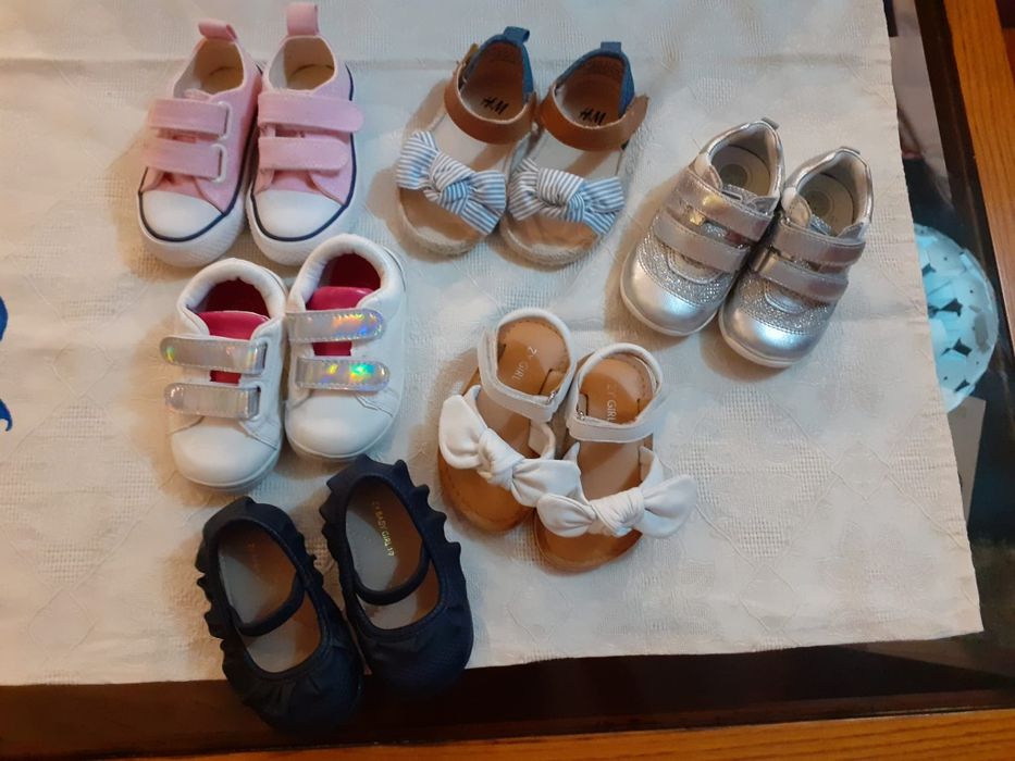 Sapatilhas e sapatos bebé menina N.17, 18 e 19 mayoral adidas