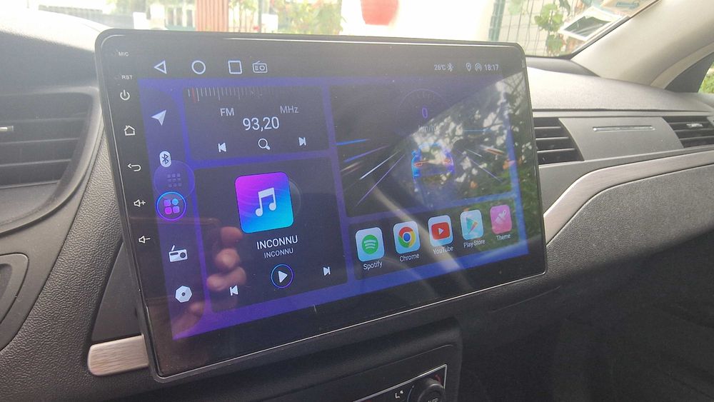Radio Auto Android com Carplay e GPS