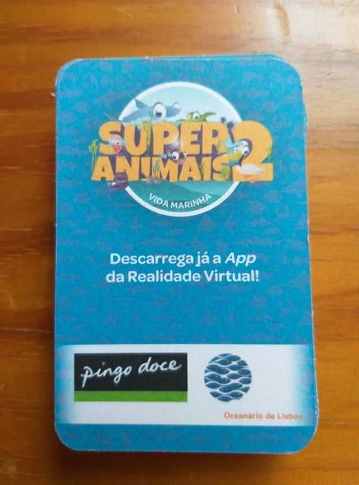 Cartas Super Animais Pingo Doce