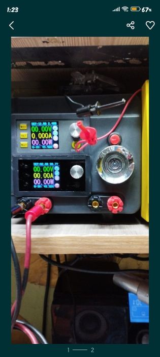 лабораторный блок питания   . 2 канала