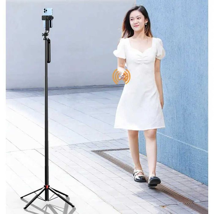 Штатив для телефону з пультом 160см PG COMPANY P з пультом селфіпалка