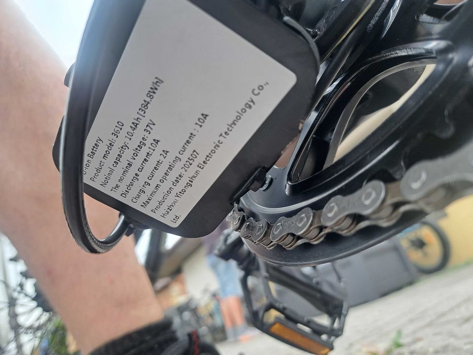 Rower elektryczny AAIRSK 26" 36V 10Ah Shimano