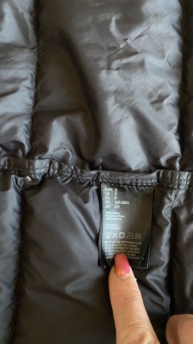 Фірмовий пуховик - пальто H&M, дуже легенький