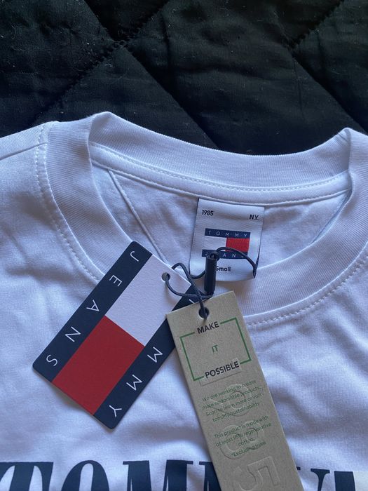 Manga curta Tommy Hilfiger branca