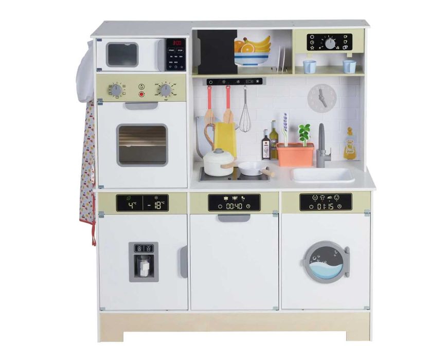 kuchenka dla dzieci kuchnia kostkarka zmywarka pralka mikro DREWNO XXL
