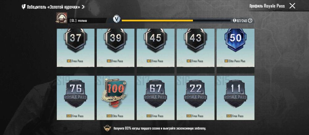 Аккаунт в пабг з 14 сезона