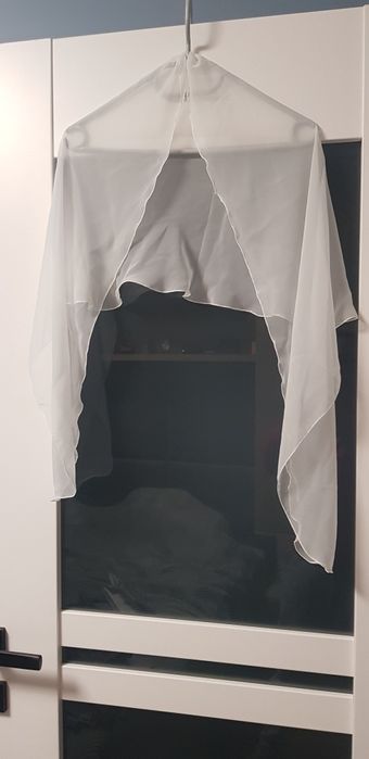 Narzutka ślubna z muślinu