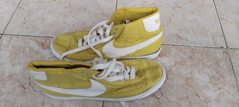 Nike Vandal Vintage (2007) – Amarelo/Branco – Tamanho 45