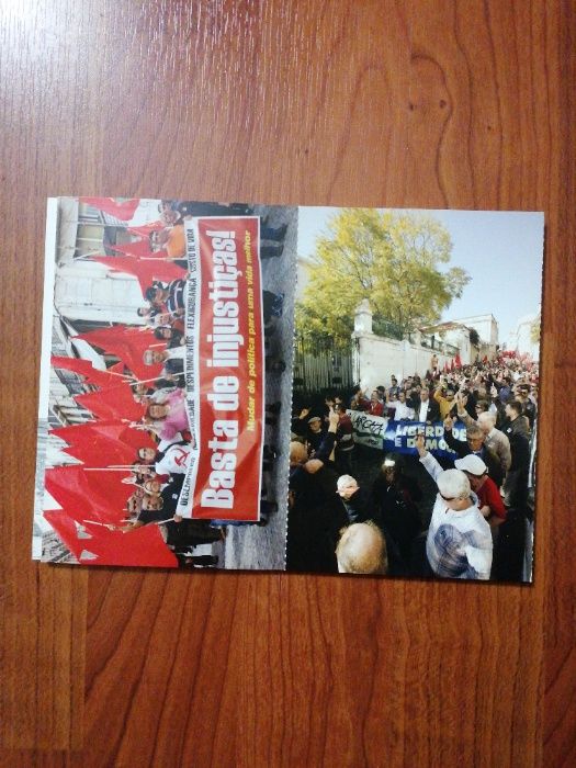 Postais - Marcha Liberdade E Democracia - edição DEP/PCP 2008