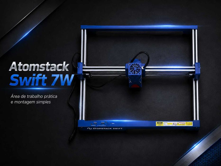 Maquina Laser Atomstack swift 7W