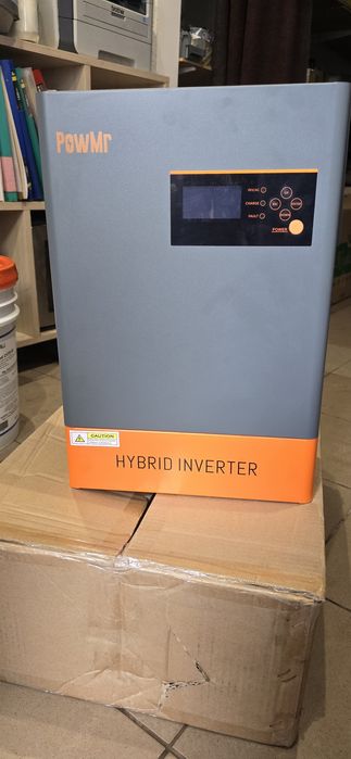 Гібридний інвертор PowMr 6.2 kW з функцією паралель і  3 фази