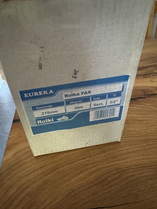 5x Papier do FAXu - 210mm x 30mb