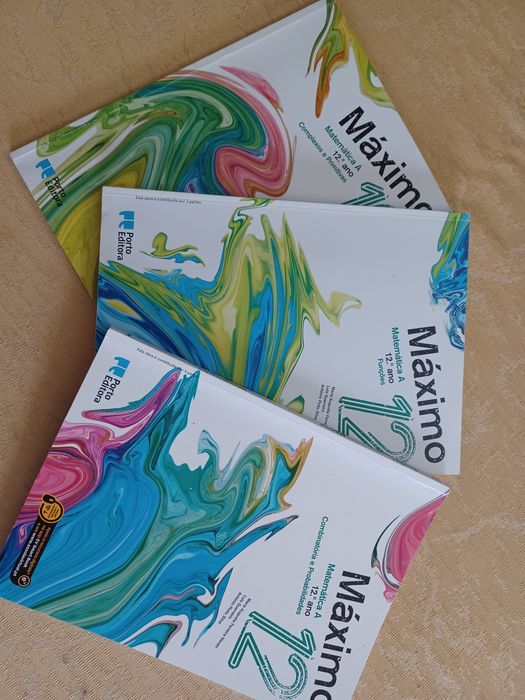 Manuais - Máximo - Matemática A - 12.º Ano (NOVOS)